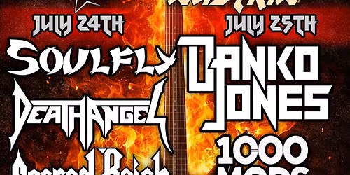 SPEEDFEST AUSTRIA \/\/\/ SOULFLY - DANKO JONES - DEATH ANGEL - SACRED REICH - 1000MODS @ HOHENEMS (AT)