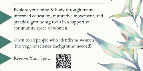 Healing Happens Together: A Women\u2019s Wellness Circle