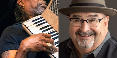 C.J. Chenier and John "Papa" Gros with The Red Hot Louisiana Band