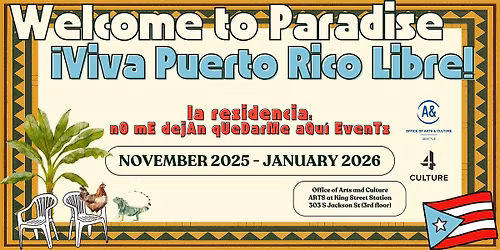 LECTURE: Tierra Futura: Submerged Archives of Boricua Futurity