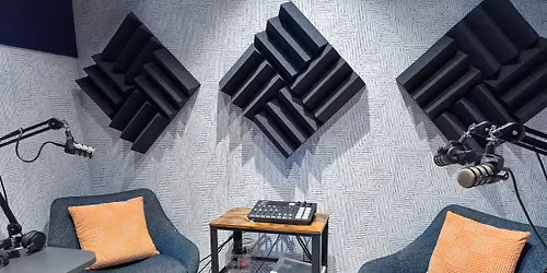 Podcast Studio Orientation at Beardsley Branch
