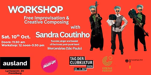 Workshop with Sandra Coutinho - Free Improvisation & Creative Composing