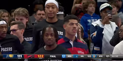 Indiana Pacers at Toronto Raptors