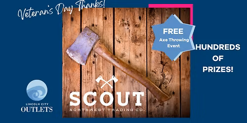 Veteran's Day FREE Axe Throwing Event