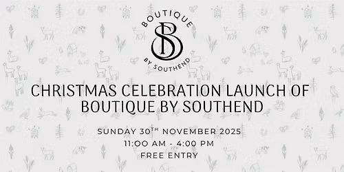 Christmas Celebration Launch of Boutique by Southend Barns