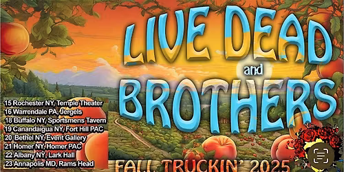 Live Dead & Brothers: A Celebration of the Grateful Dead & Allman Brothers