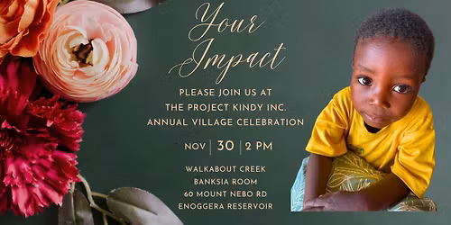 Project Kindy Inc. Annual Village Celebration