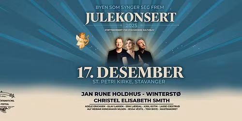 Julekonsert : Byen som synger seg frem \u2013 st\u00f8tte til Stavanger