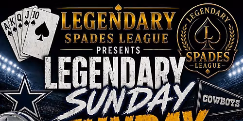 Sunday Afternoon Spades Tournament