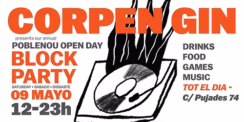 Corpen Gin presents:  Open Day BLOCK PARTY!