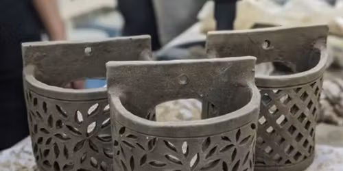 Handbuild Clay Lanterns
