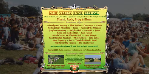 Nene Valley Rock Festival, Kingfisher Stage