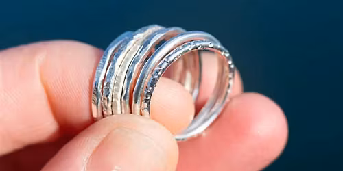 Intro to silversmithing – Stacking Rings Workshop