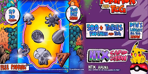 NTX TCG Card Show: Pokemon & TCG Edition in the Dallas \/ Ft Worth Area - November 2025
