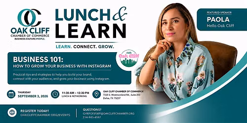 Lunch & Learn