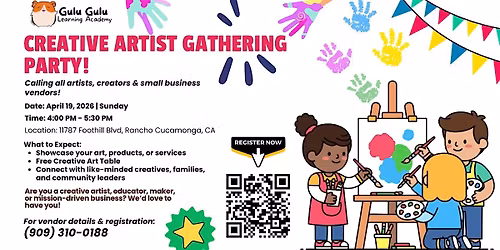 Creative Artist Gathering Party!