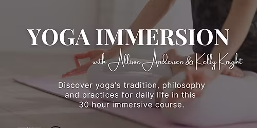Yoga Immersion