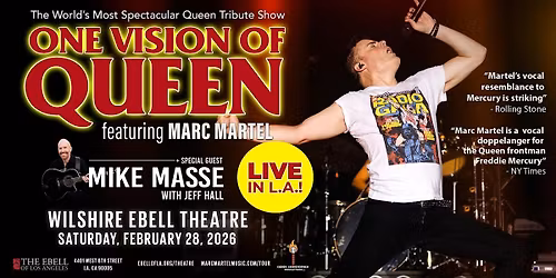 One Vision of Queen with Marc Martel