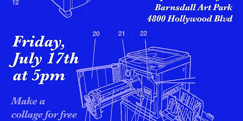 Barnsdall Art Night: Risograph Printing  + Collage Session (7\/17)