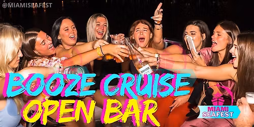 MIAMI BOOZE CRUISE - MEGA BOOZE CRUISE