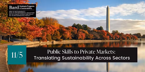 Public Skills to Private Markets: Translating Sustainability Across Sectors