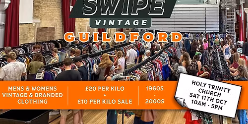 Swipe Vintage x Guildford Kilo Sale