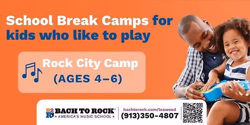 Rock City World Tour Camp (Ages 4-6) Winter Break