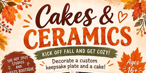 Cakes & Ceramics Event