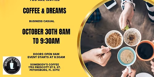 Coffee and Dreams - Networking Event for Professionals