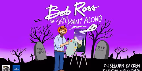 Bob Ross - The Spooky Little Paint Along