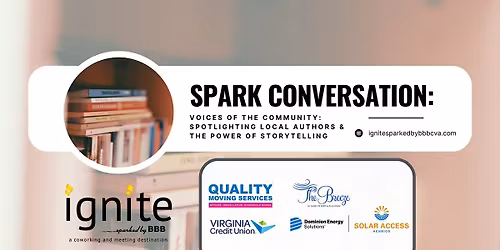 Spark Conversation: Spotlighting Local Authors & the Power of Storytelling