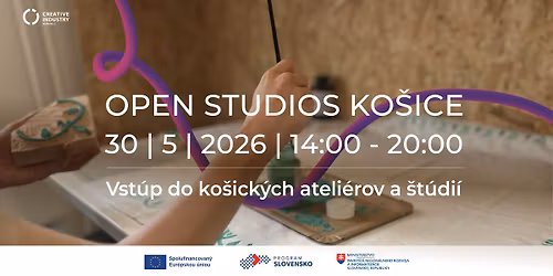 OPEN STUDIOS - vst\u00fap do ko\u0161ick\u00fdch ateli\u00e9rov a \u0161t\u00fadi\u00ed