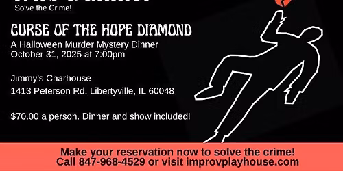 Curse of the Hope Diamond - a Halloween M**der Mystery Dinner