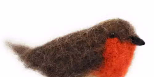 Needle Felted Robin