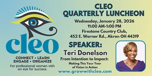 CLEO Quarterly Luncheon - January 2026