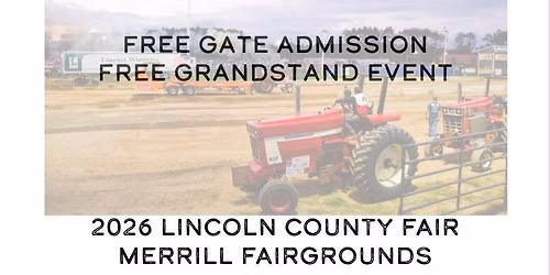 Antique Tractor Pulls at the 2026 Lincoln County Fair