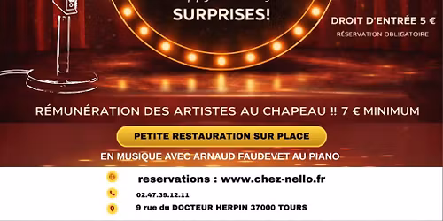 YOUYOU COMEDY "Cabaret chez NELLO la belle vie"