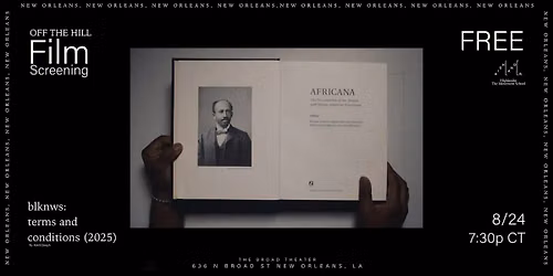 BLKNWS: TERMS AND CONDITIONS SCREENING