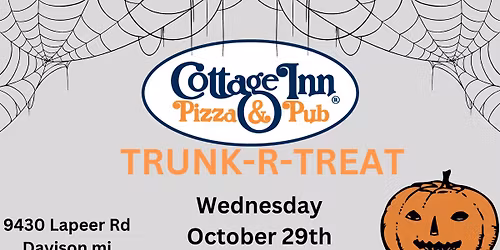 Cottage Inn Pizza & Pub Trunk R Treat
