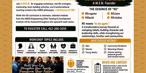 A.M.E.N. Empowerment Workshop Series
