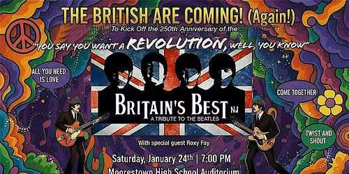 THE BRITISH ARE COMING!