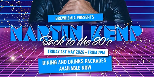 Martin Kemp: Back to the 80s at Brewhemia
