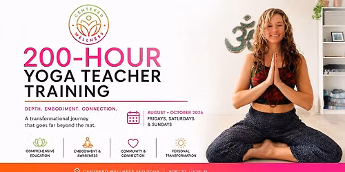 200-Hour Yoga Teacher Training - Port St Lucie