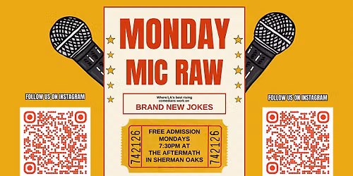 8\/10 FREE Comedy Show, No Drink Minimum, and FREE Parking