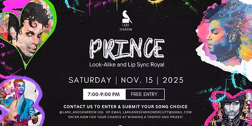 Prince Look-a-like and Lip Sync Royal