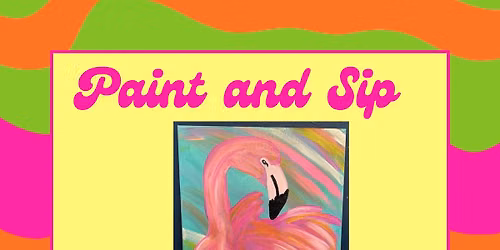 Flamingo Canvas Paint Party