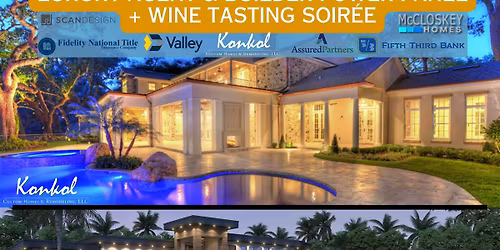 Luxury Agent & Custom Home Builder Power Panel + 555 Wine Tasting Soir\u00e9e
