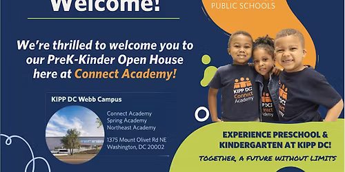 KIPP DC's Fall PreK-Kindergarten Open House Event