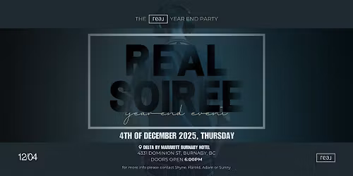 The Real Soir\u00e9e | Real Broker BC Year-End Gala