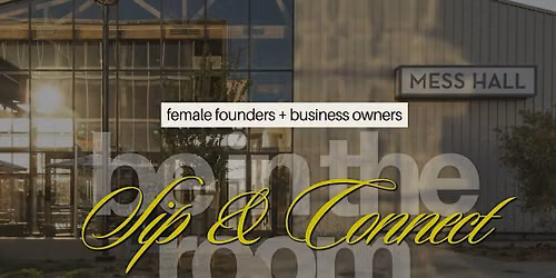 Be In The Room | Sip + Connect Networking Event